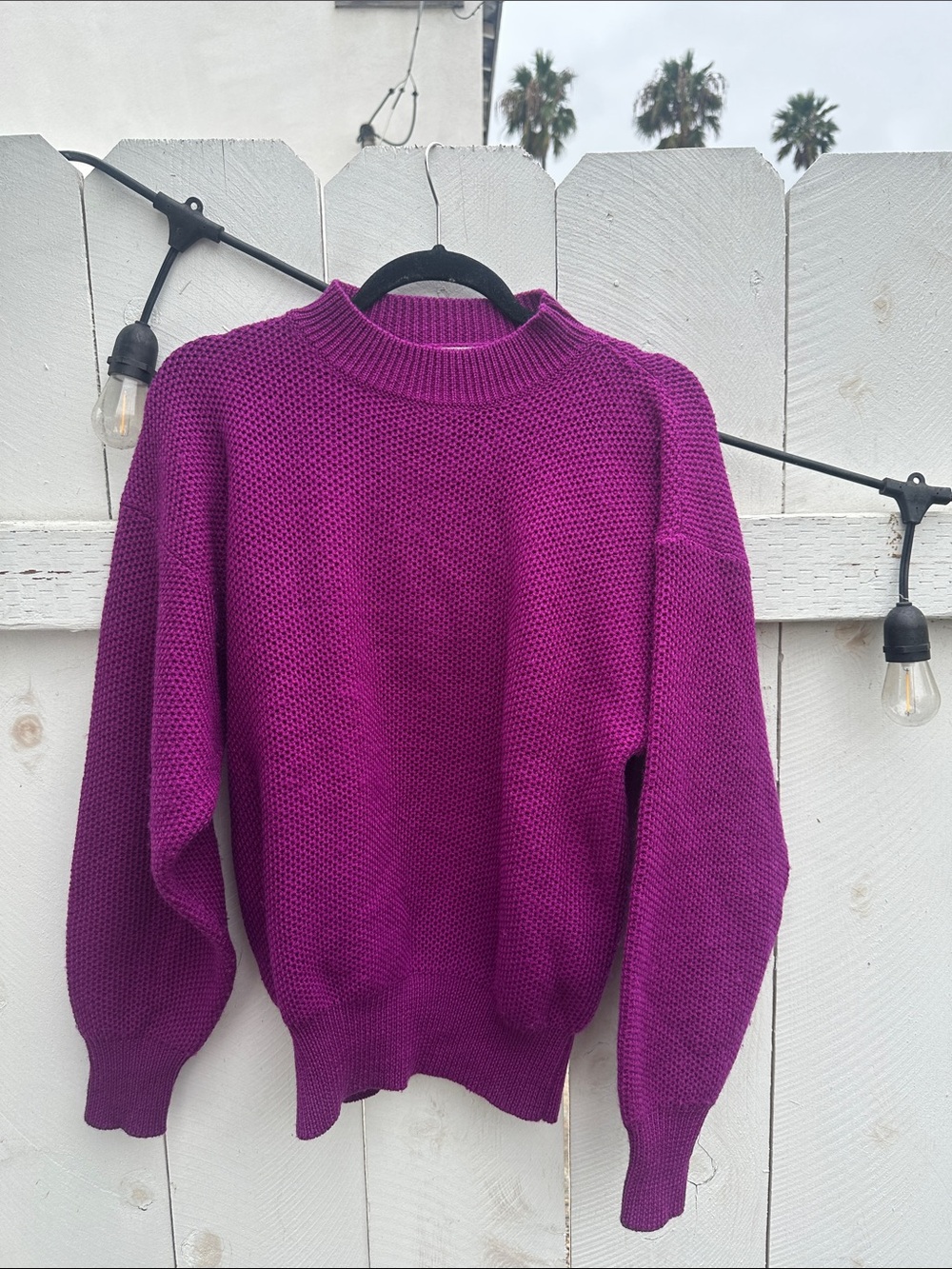 Vintage Wool Knit Sweater in Excellent condition